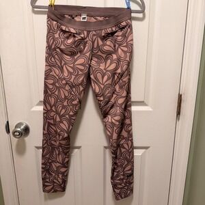 Adidas by Stella McCartney‎ Pink Swirl Print Athletic Leggings Size S